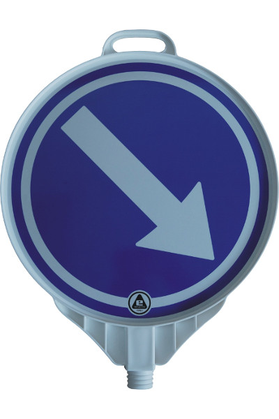 Hinweisschild Vorbeifahrt