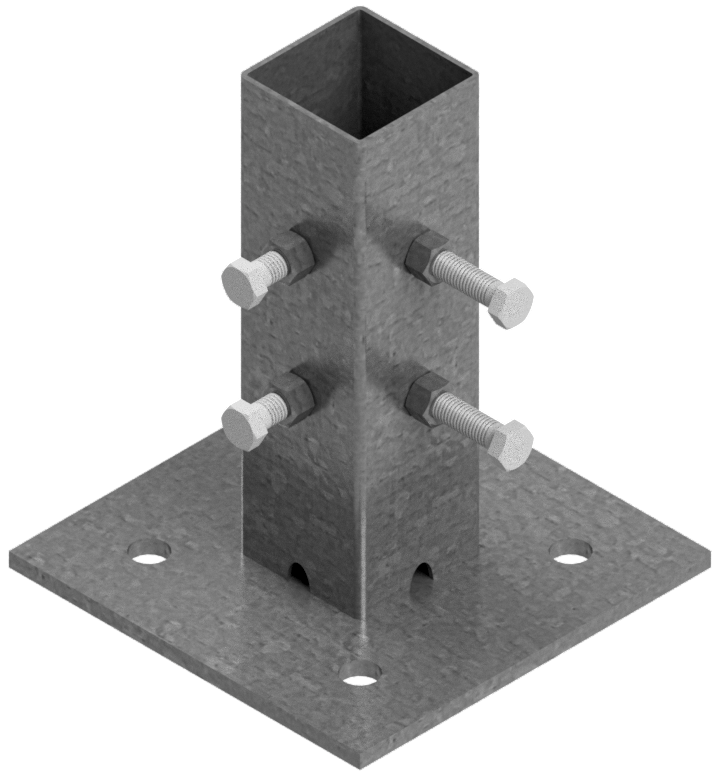 Adaptierung für Schake Beton-Aufstellvorrichtung