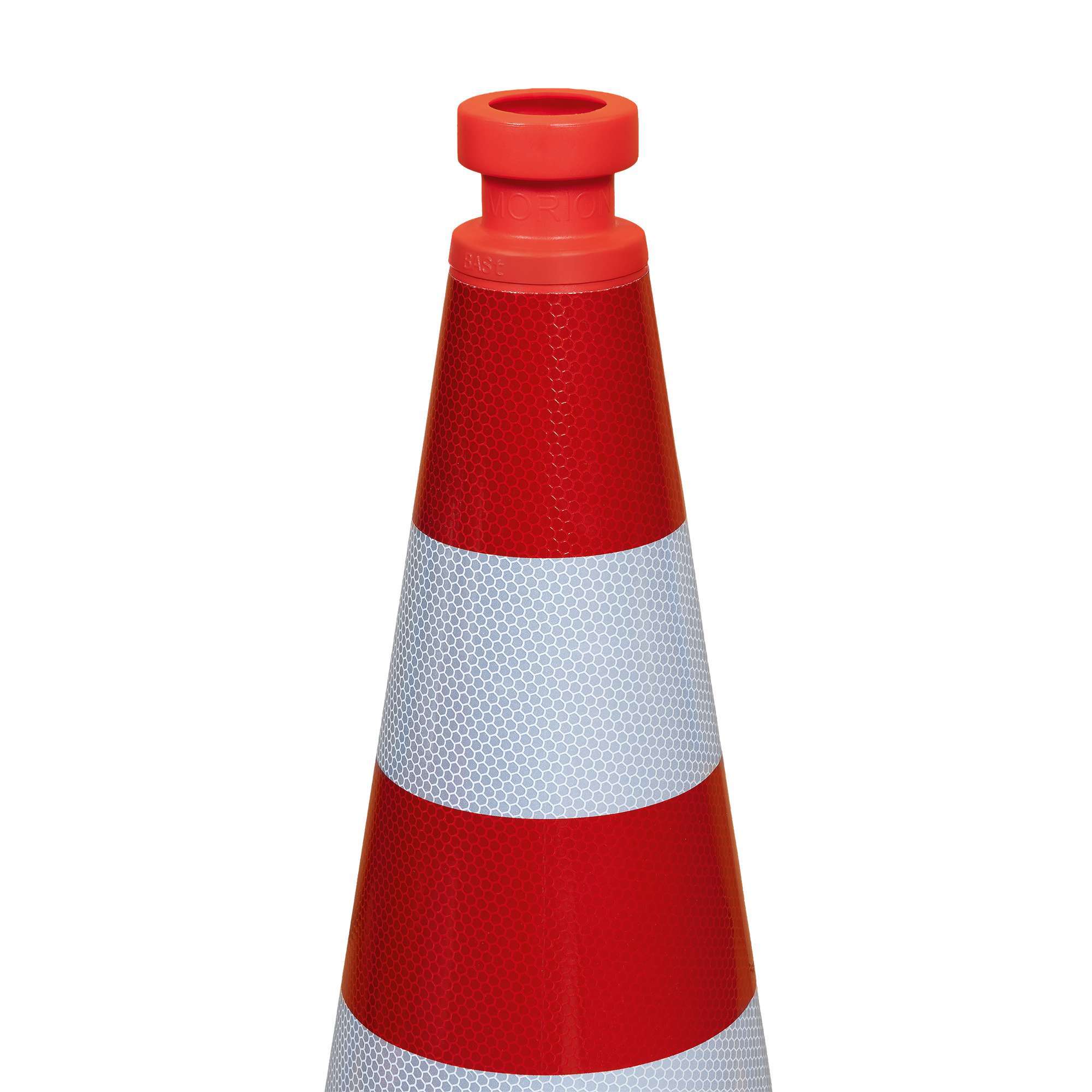 MORION ReflexKegel EU, retroreflektierend, nach TL-Leitkegel und DIN EN 13422, Höhe 750mm, mit Folientyp RA2
