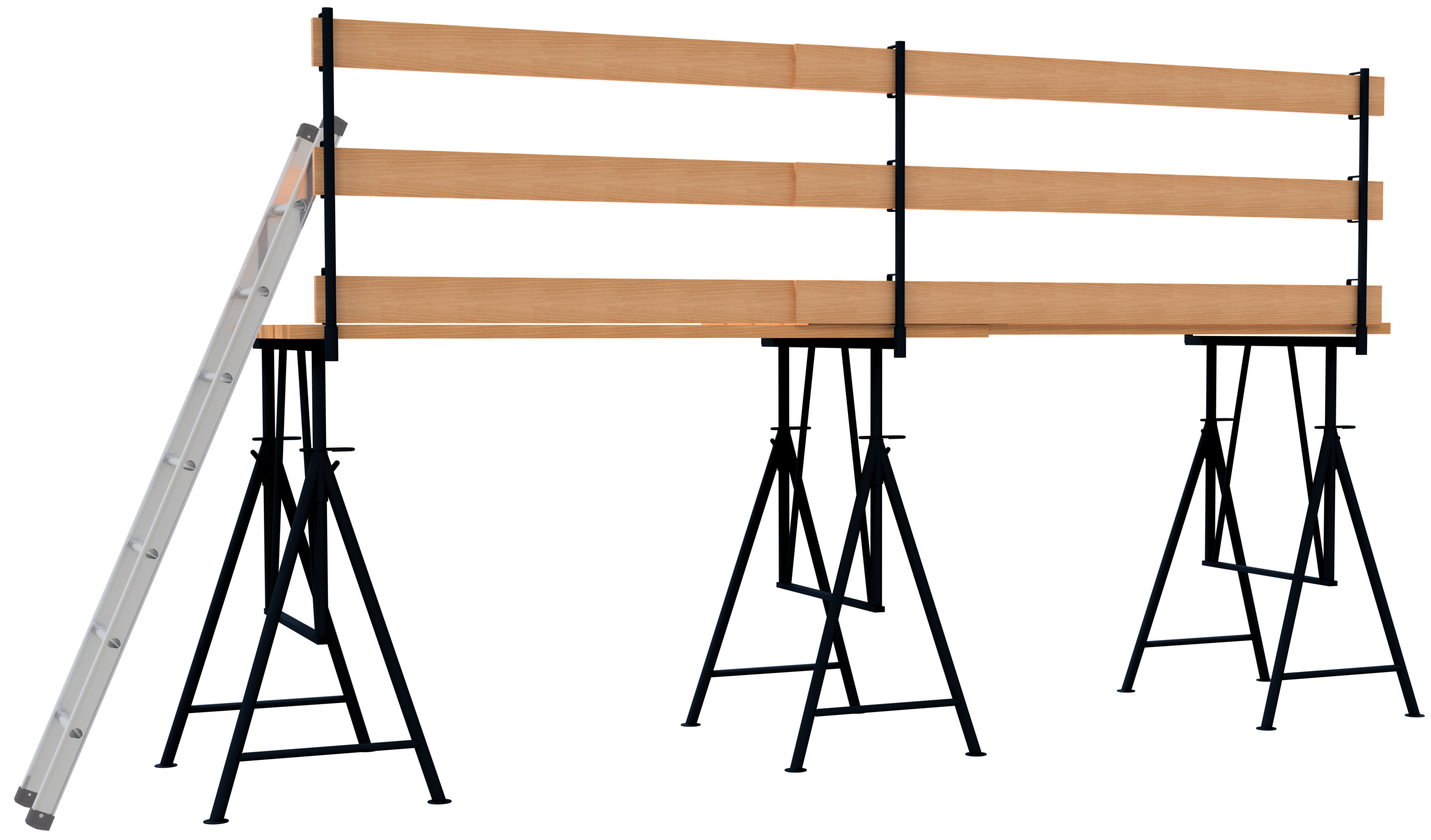 SET mit Faltgerüstbock Komplettsystem
