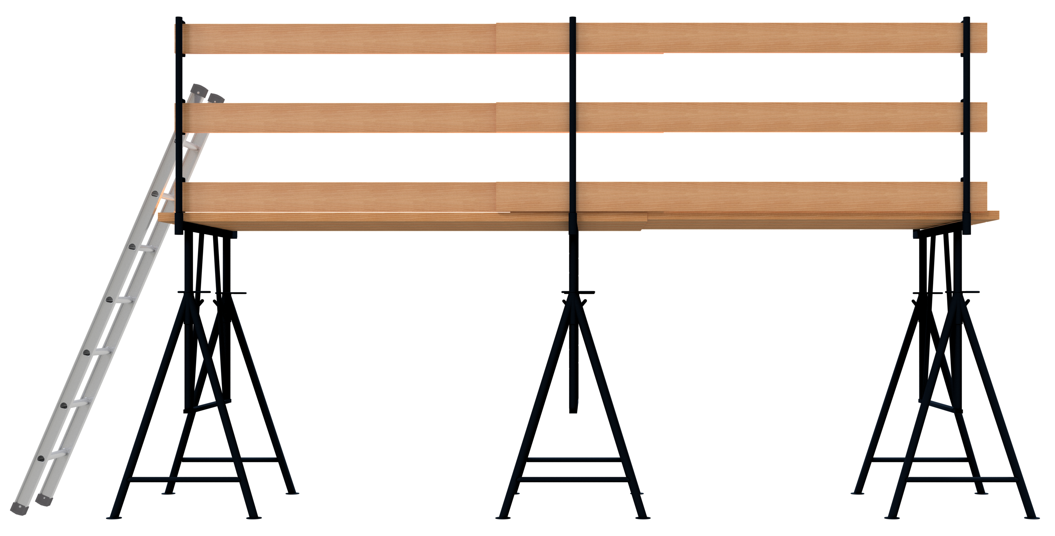 SET mit Faltgerüstbock Komplettsystem