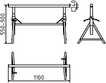 Putzergerüstbock „Combi N“