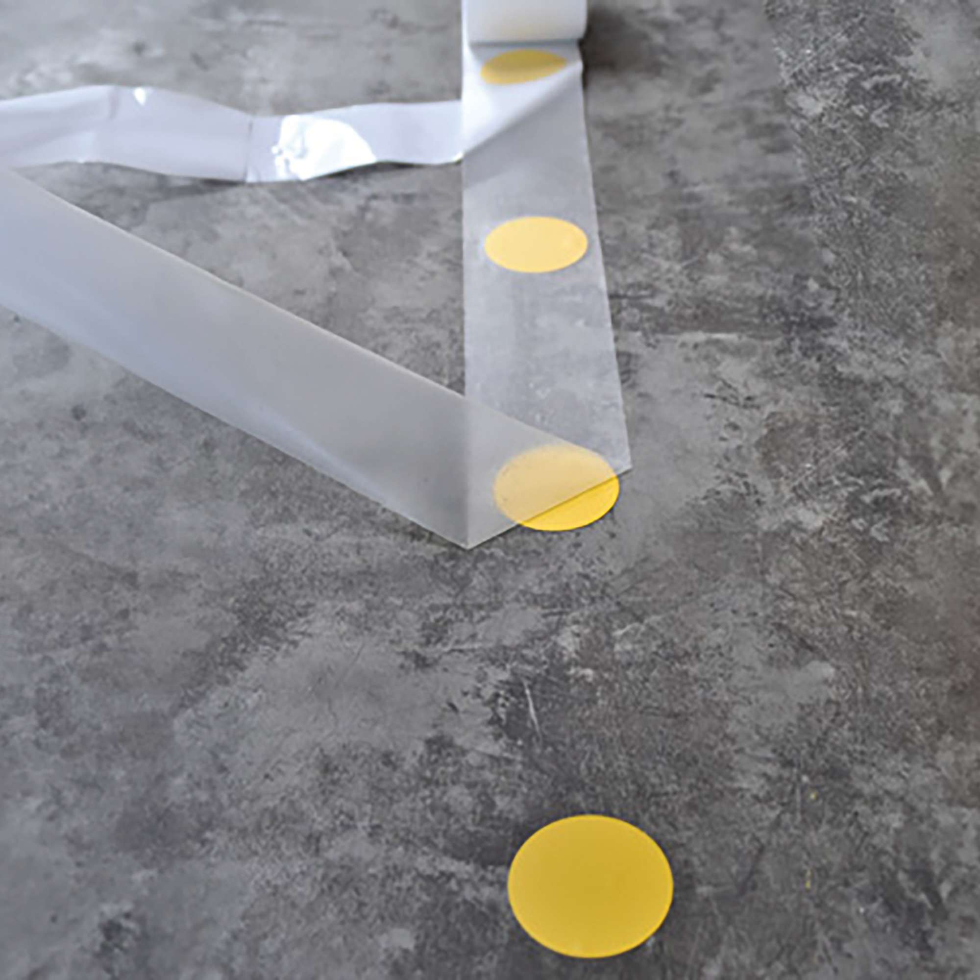 PROline-tape Bodenmarkierung "Punkte", selbstklebend, 1 Rolle