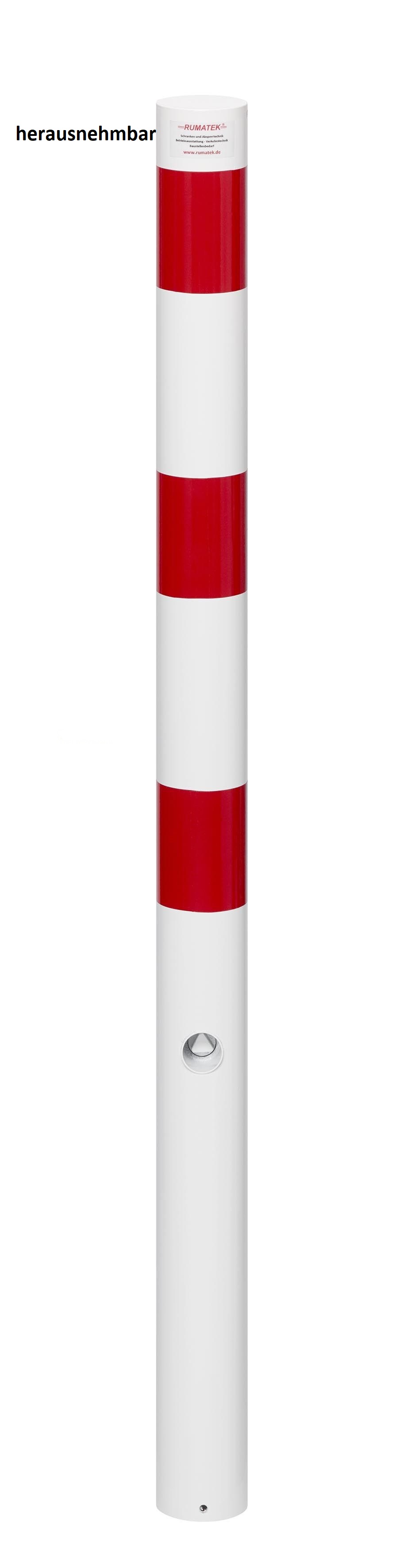 Sperrpfosten DMR. 60 mm, herausnehmbar