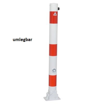 Sperrpfosten DM.R 60 mm, umlegbar