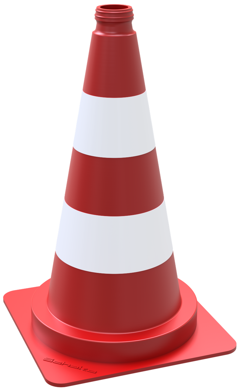 Leitkegel rot