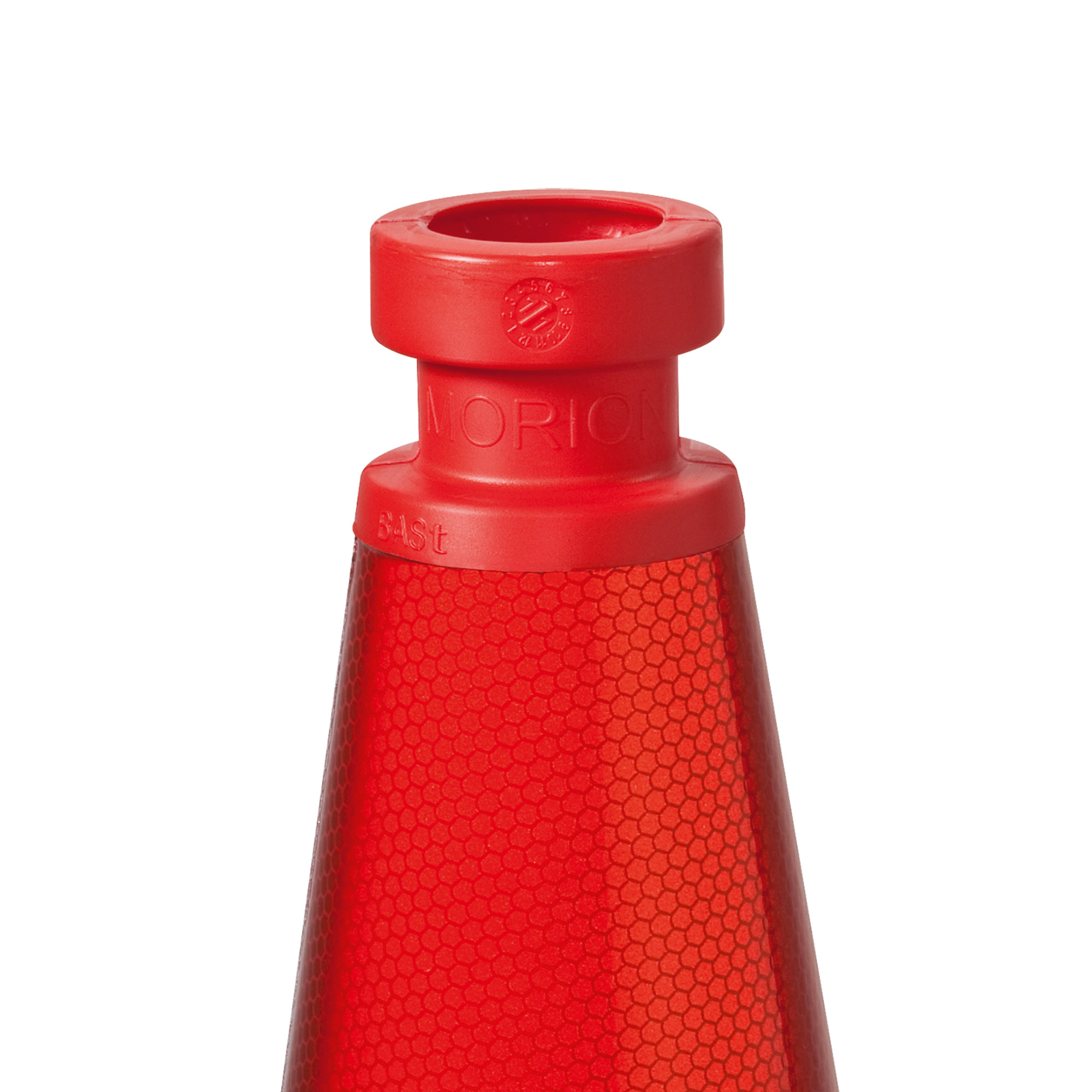 MORION ReflexKegel EU, retroreflektierend, nach TL-Leitkegel und DIN EN 13422, Höhe 750mm, mit Folientyp RA2