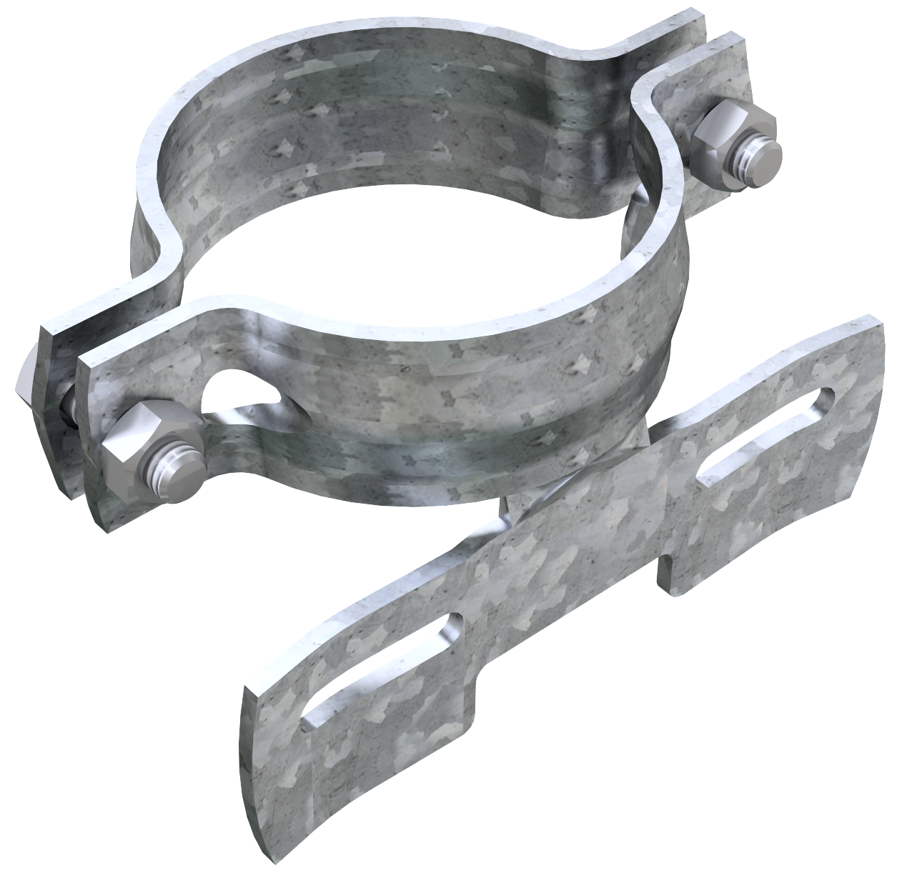 Rohrschellen für Schilderpfosten Ø 60 mm