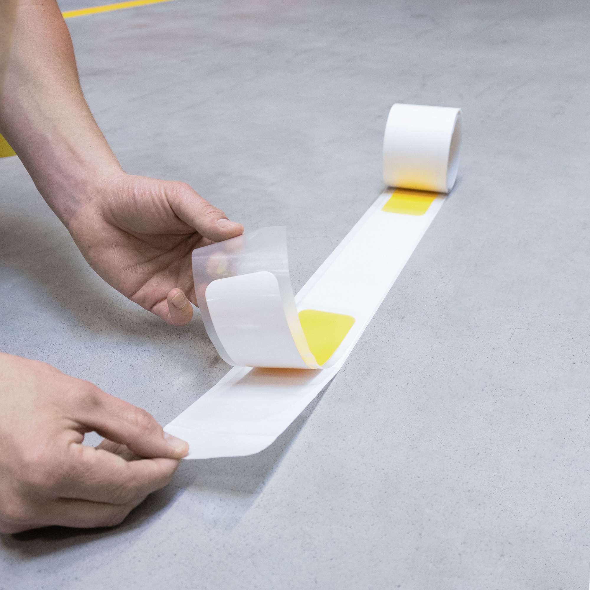 PROline-tape Bodenmarkierung "Streifen", selbstklebend, 1 Rolle