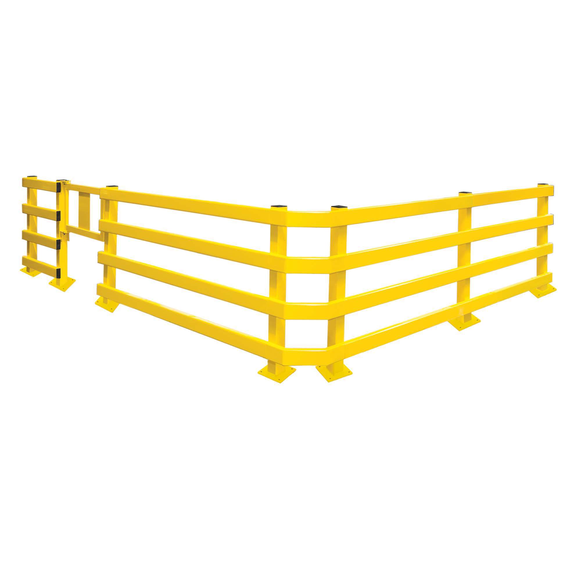 BLACK BULL Rammschutz-Planke XL, Standpfosten, zum Aufdübeln, mit Bodenplatte