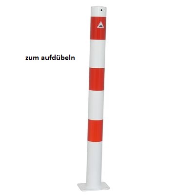 Absperrpfosten Ø 89–108 mm ortsfest