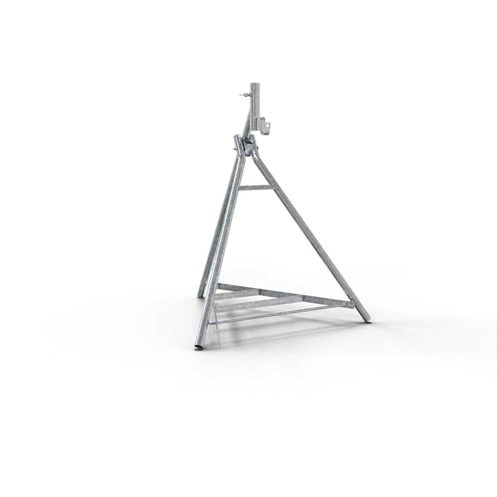 Signalständer mit Lampenhalterung