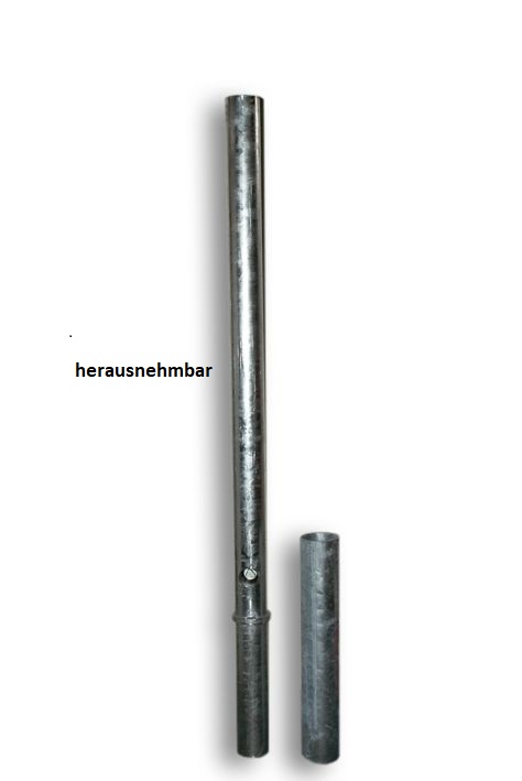 Sperrpfosten DMR. 60 mm, herausnehmbar