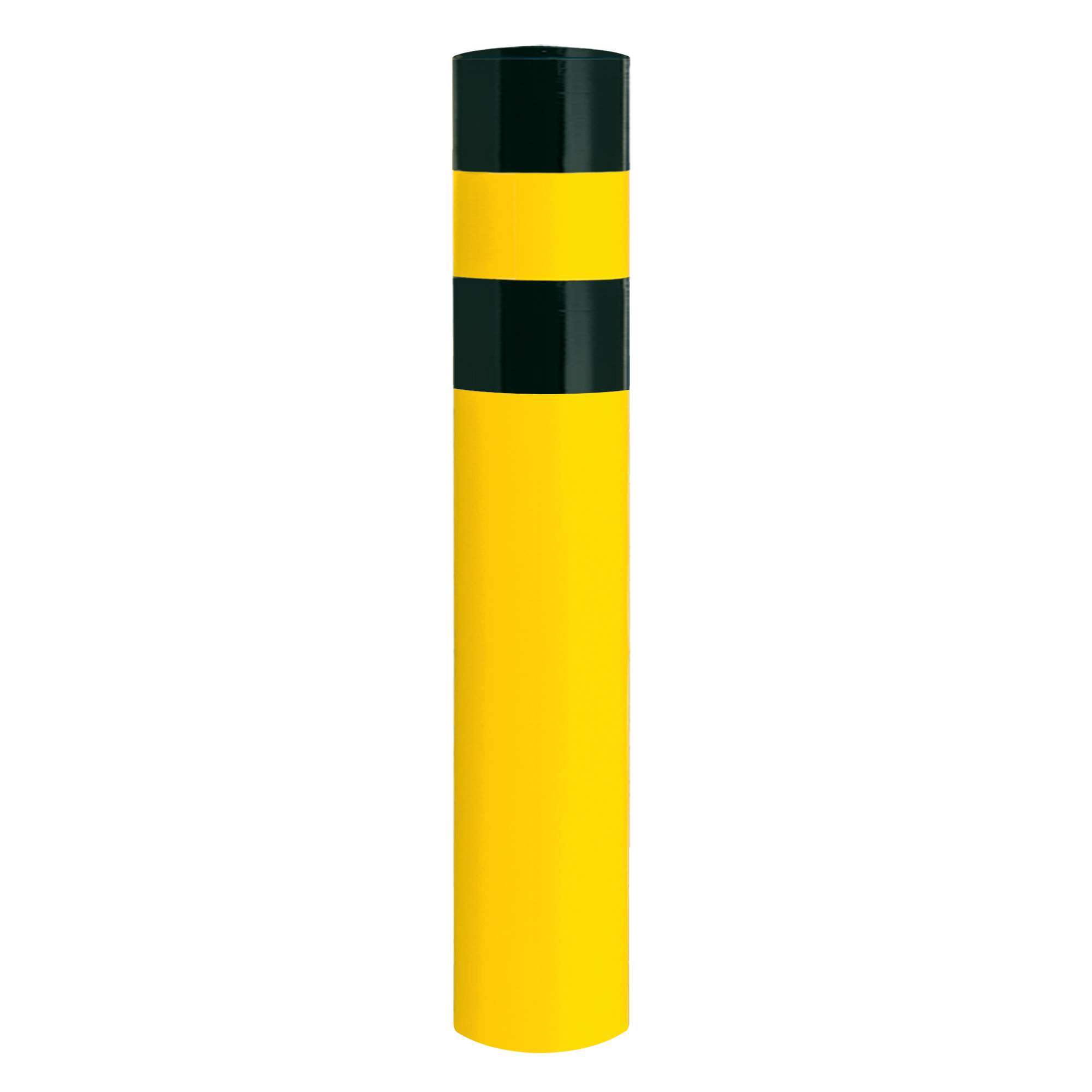 BLACK BULL Rammschutz-Poller, zum Einbetonieren, Höhe 1.200(+400) mm, kunststoffbeschichtet
