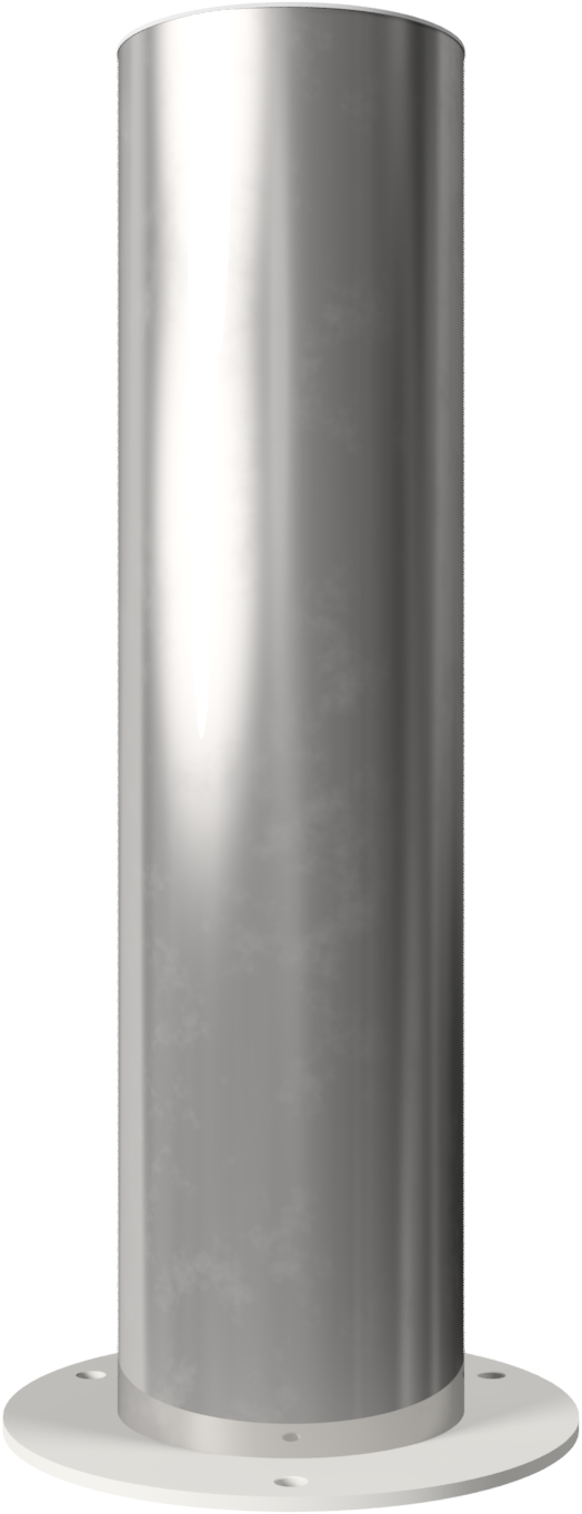 Edelstahlpoller Ø 154 mm, ortsfest