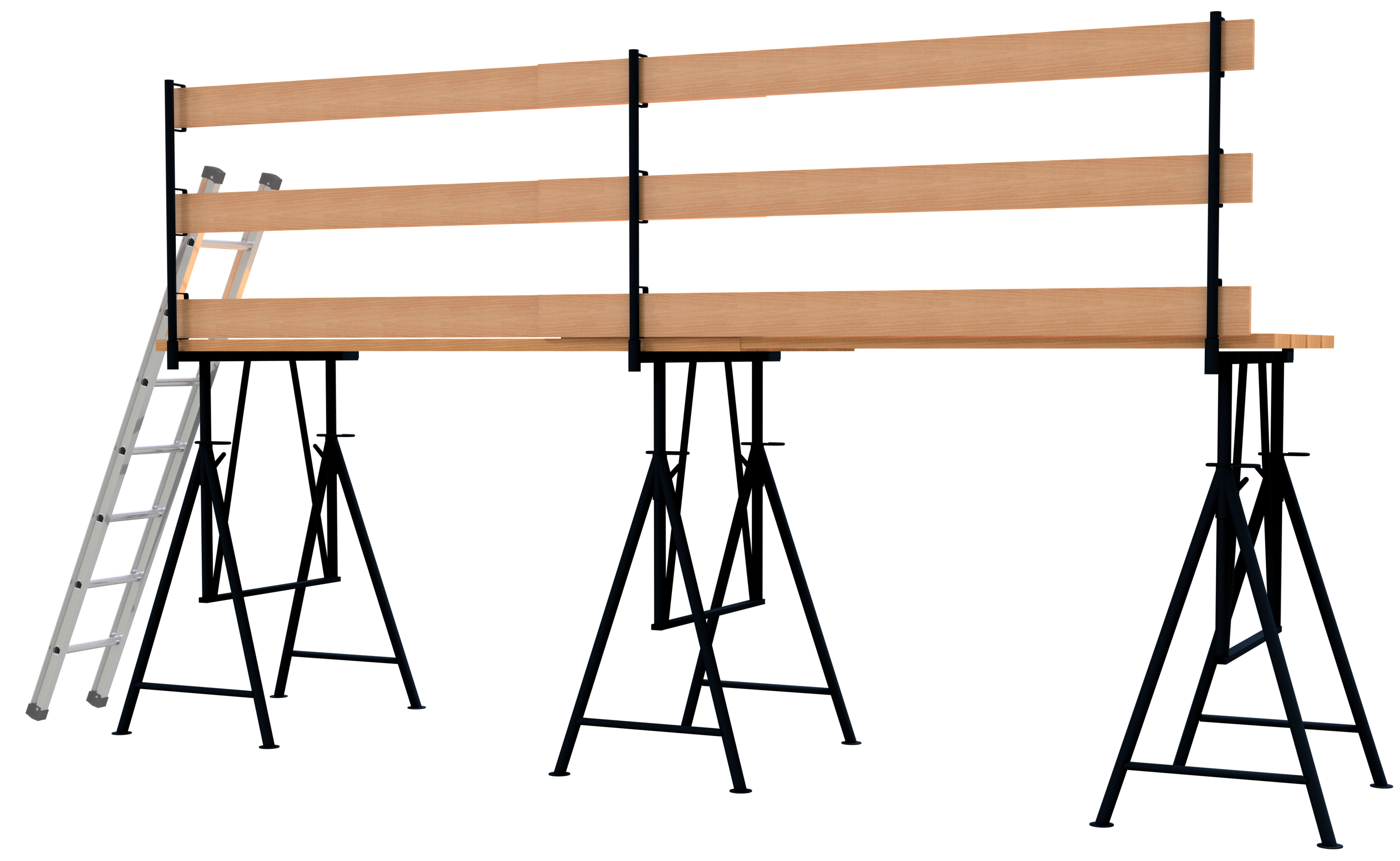 SET mit Faltgerüstbock Komplettsystem