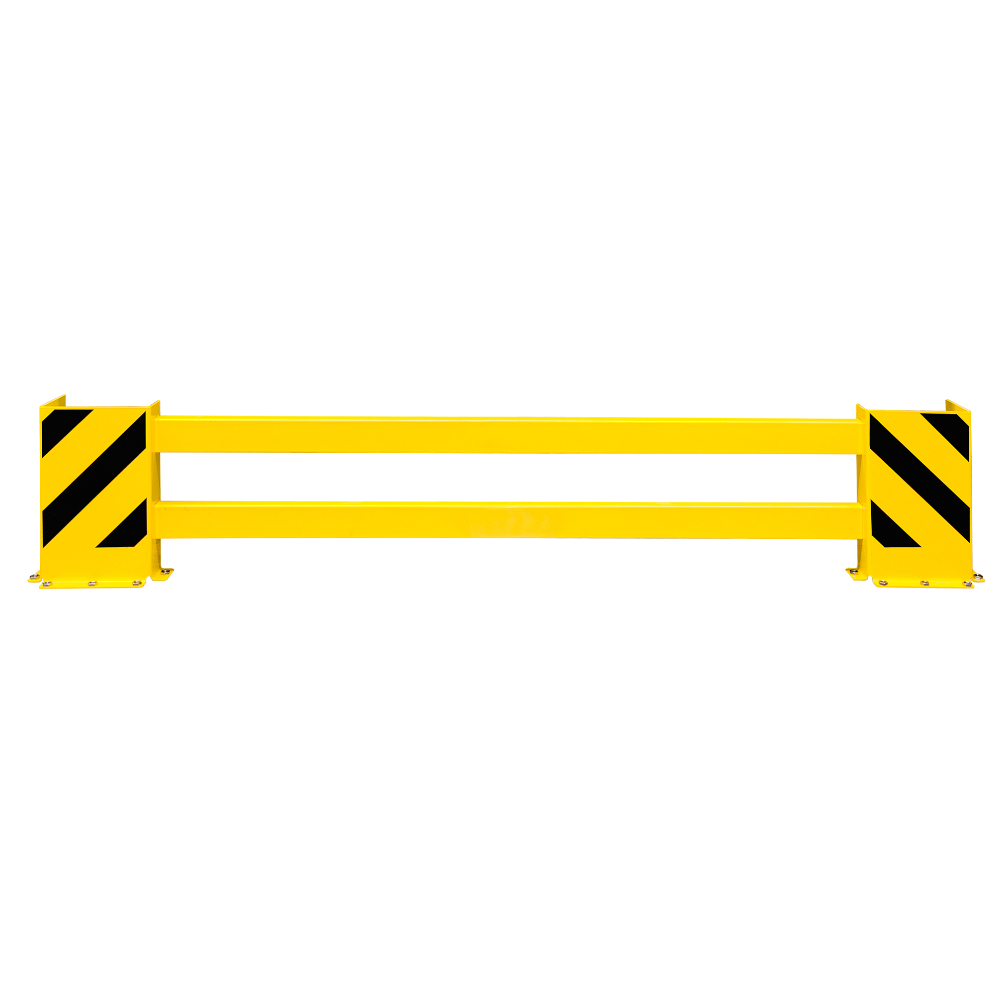 BLACK BULL Regalschutz-Planken-Set B, Inhalt: 2 Anfahrschutz-Winkel, 2 Querholme