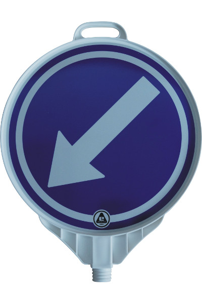 Hinweisschild Vorbeifahrt