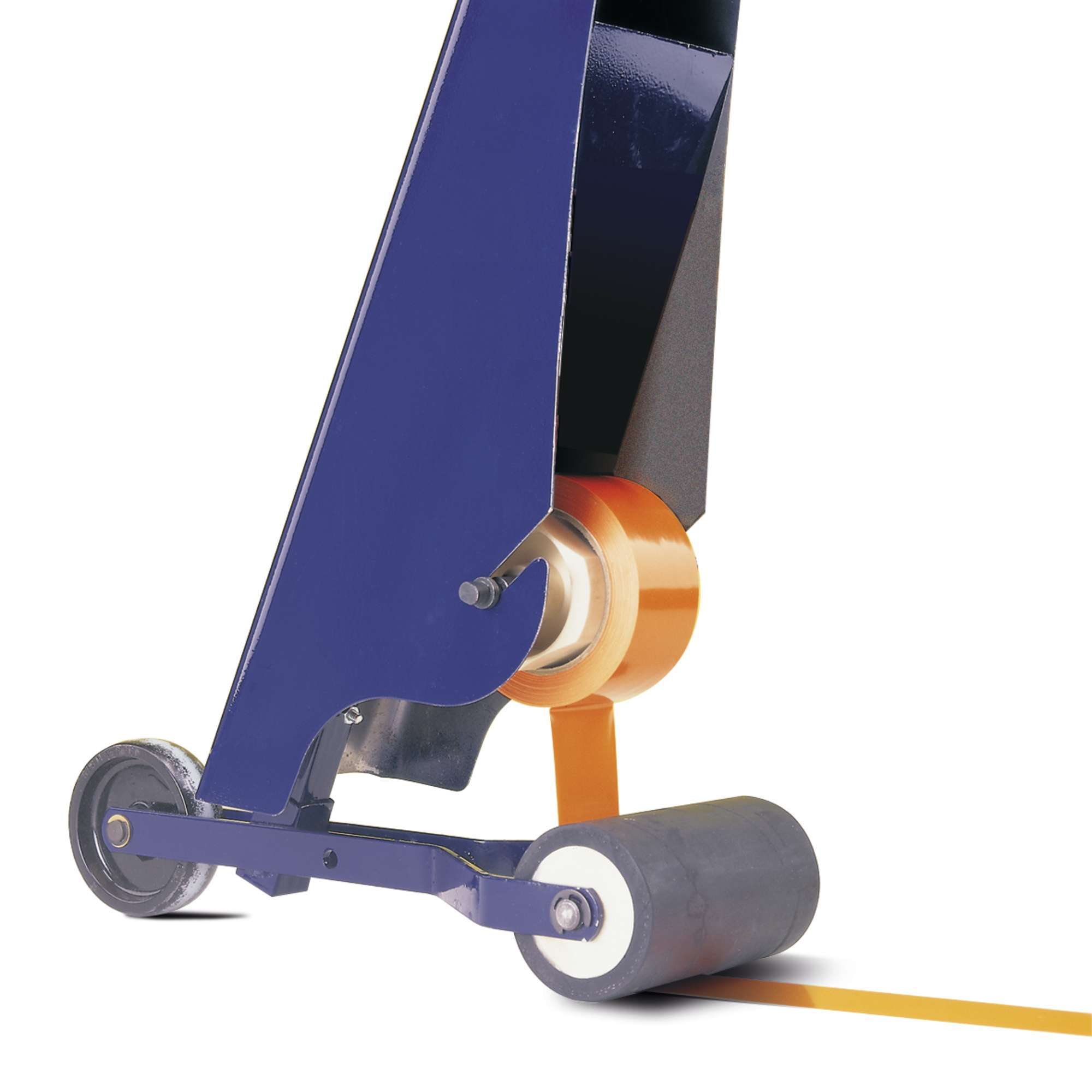 Bodenmarkiergerät TAPEliner, Gerät aus Stahl mit Kunststoffrollen, für Markierband (50 oder 75 mm)