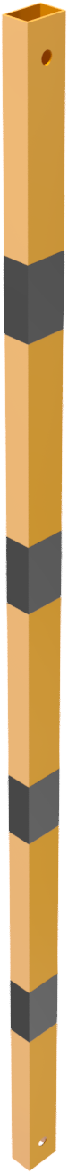 Schutzgeländer Querholm 60 x 40 mm
