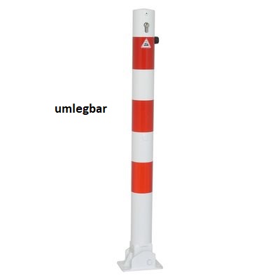 Sperrpfosten DMR 76 mm umlegbar