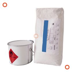Boden Reparatursystem schwarz