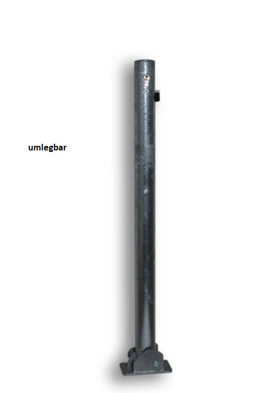 Sperrpfosten DM.R 60 mm, umlegbar