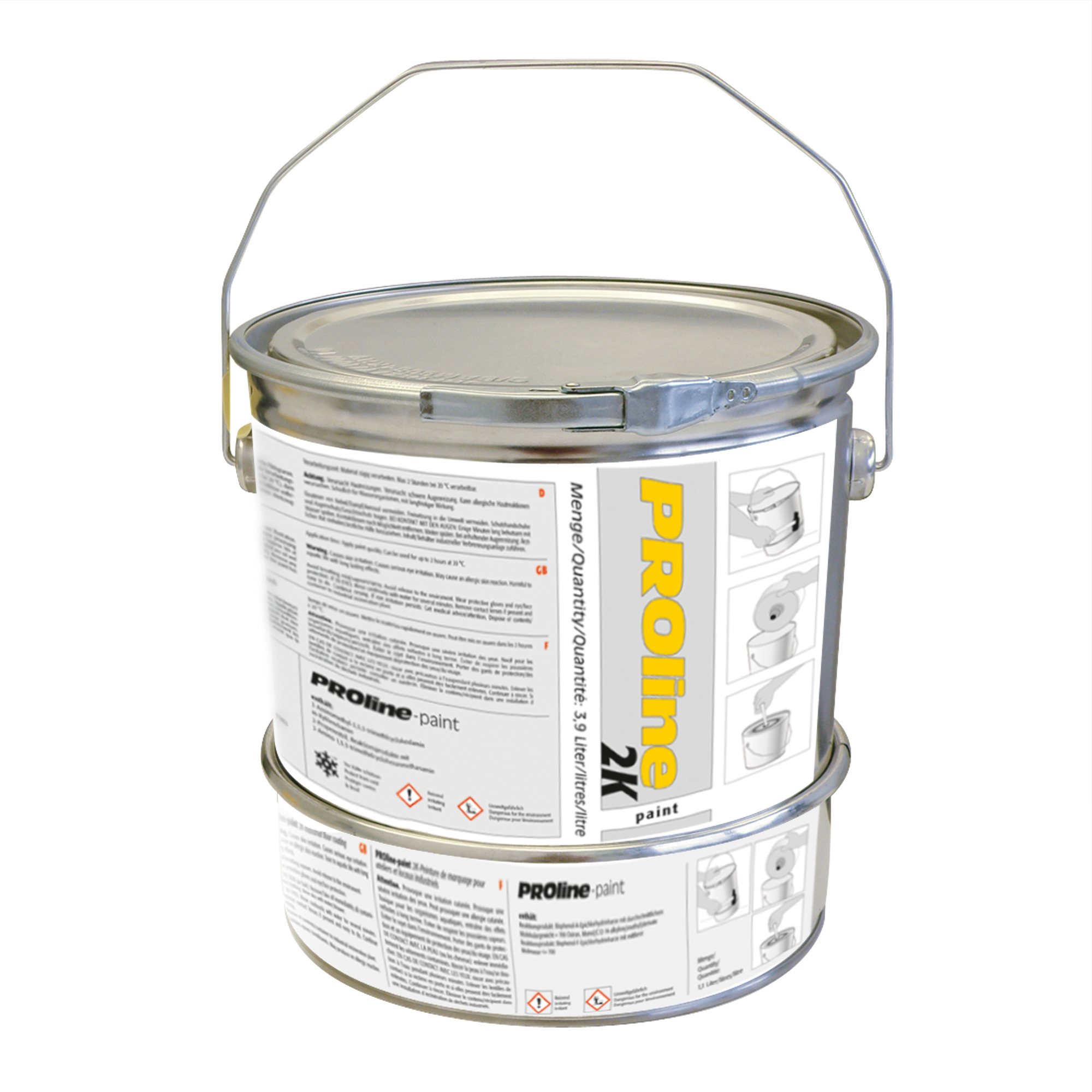 PROline-paint 2K-Hallenbeschichtung, 2-Komponenten-Farbe, 5 ltr-Gebinde