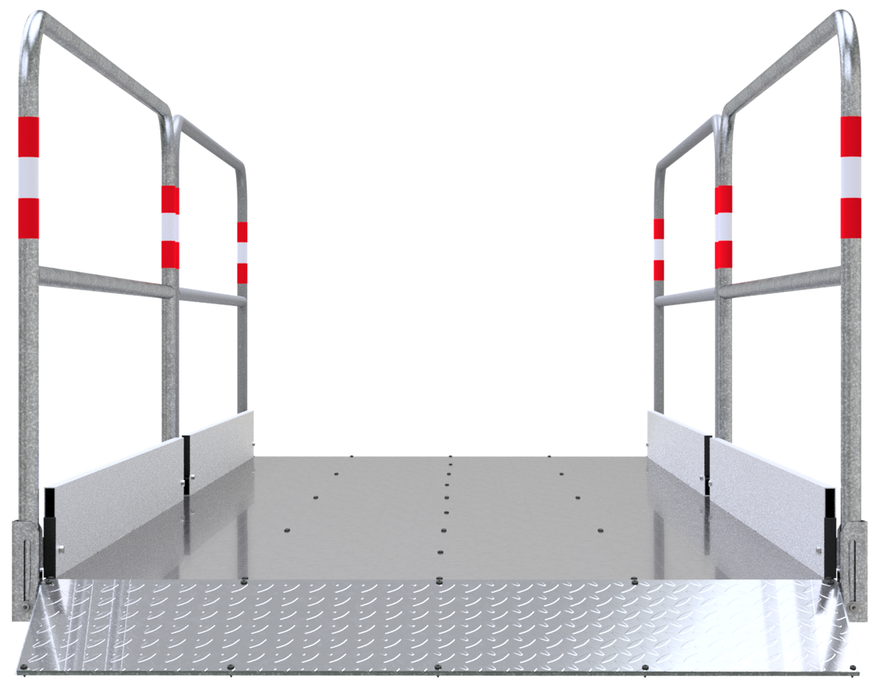 Grabenbrücke Stahl/Alu, 1,3 m breit