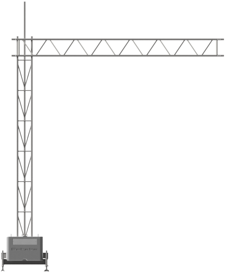 Aufstellvorrichtung mit Kragarm, Set