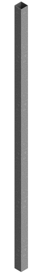 TL-Schaftrohr 40 x 40 mm verzinkt