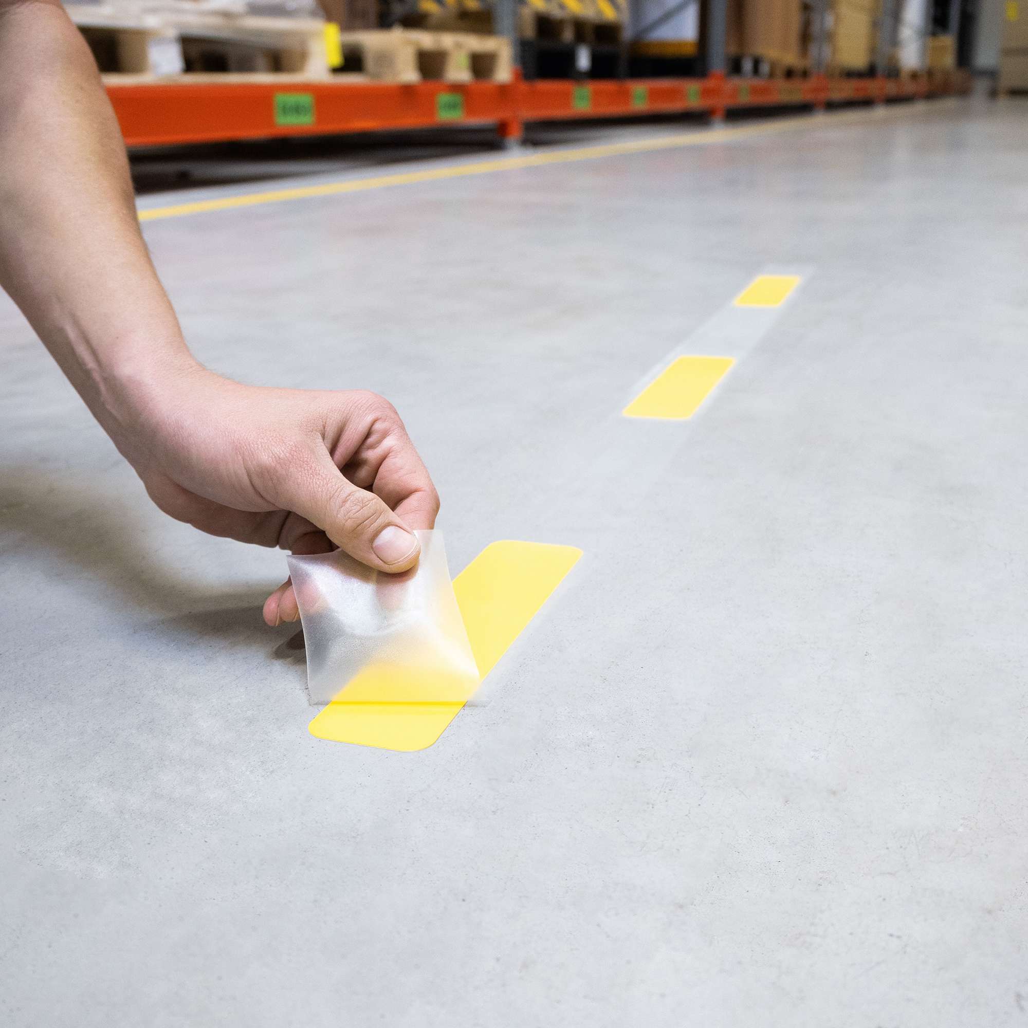 PROline-tape Bodenmarkierung "Streifen", selbstklebend, 1 Rolle