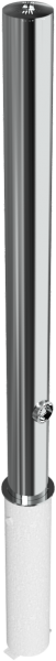 Edelstahlpoller DMR.76 mm herausnehmbar